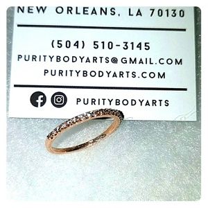 New Beautiful Diamond Anniversary Style Band